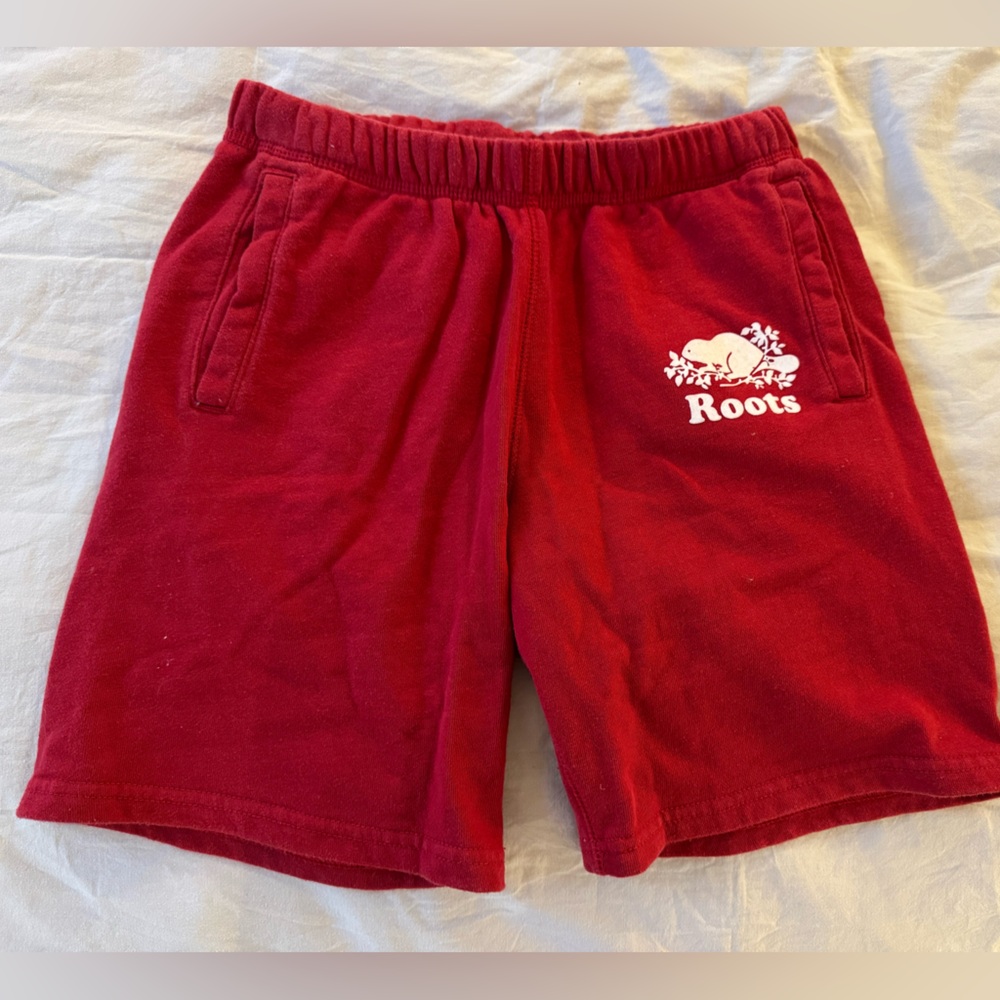 Roots red Fleece Shorts